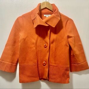 Banana Republic burnt orange sweater.